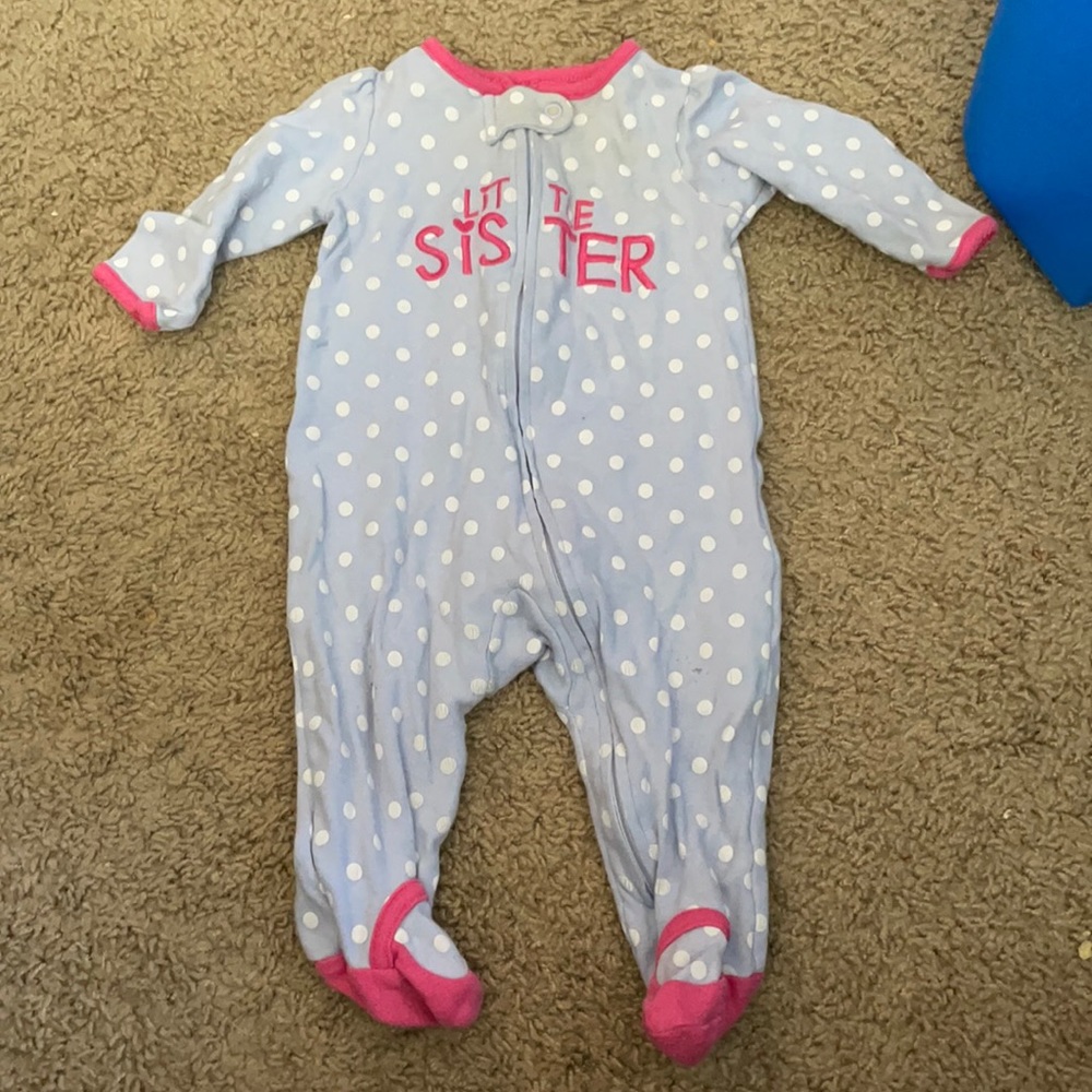 Baby girl sleeper